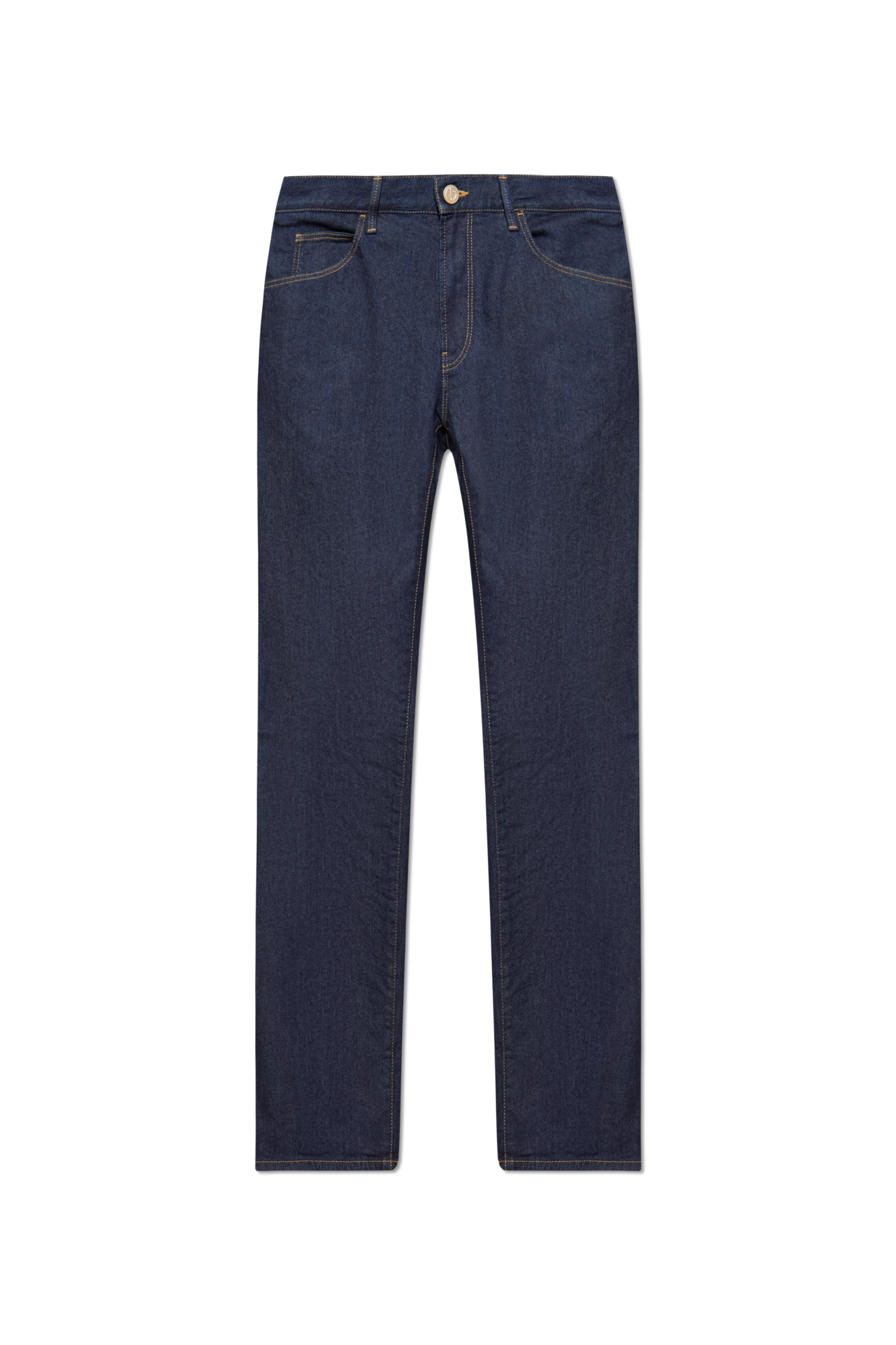 Navy blue Jeans with logo Giorgio Armani - Vitkac GB